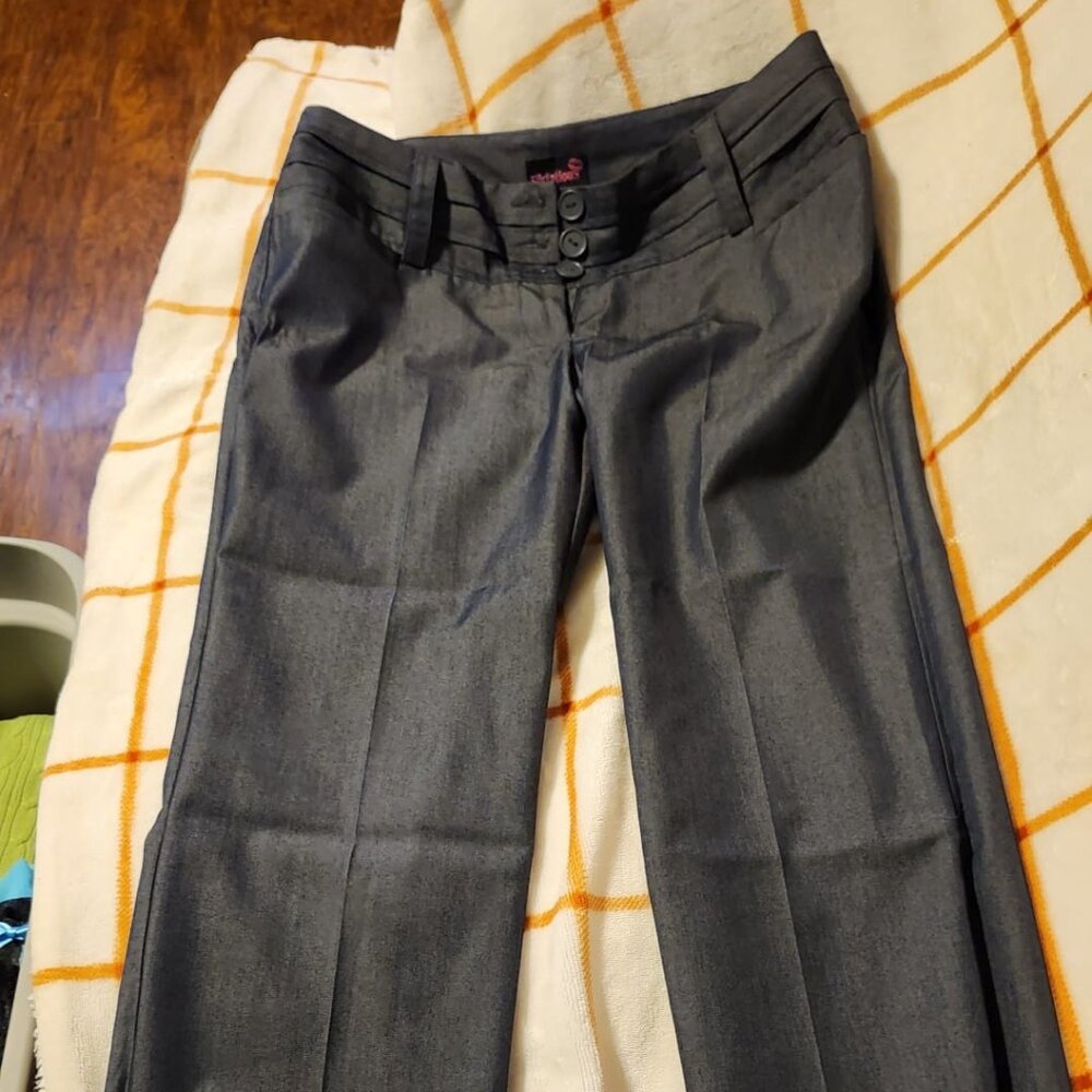 Charcoal Gray Dress Slacks, Women's Size 5, NWOT
